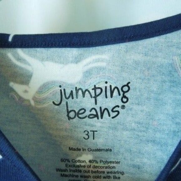Jumping Beans Toddler Girl Jumping Unicorn Multi-color Size 3T - Picture 2 of 4